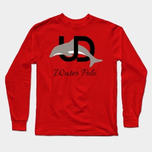 Black Logo Water Polo Long Sleeve T-Shirt